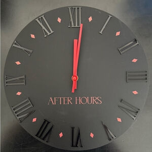 AUTHENTIC/BRAND NEW The Weeknd After Hours Wall Clock